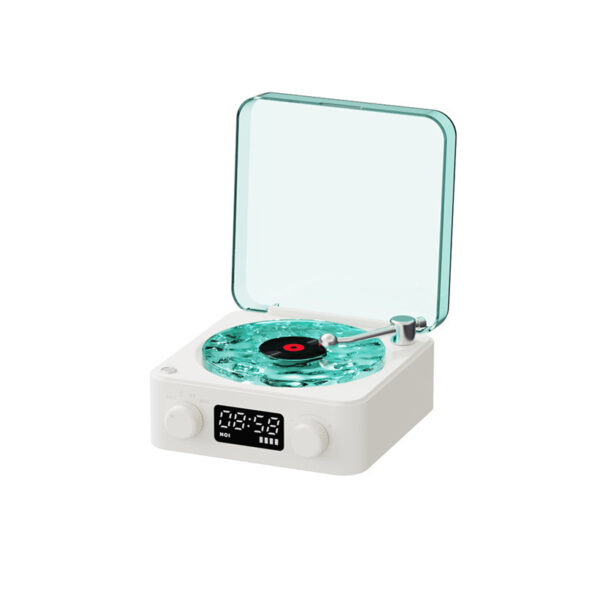 Retro Vinyl Turntable Speaker - Image 10