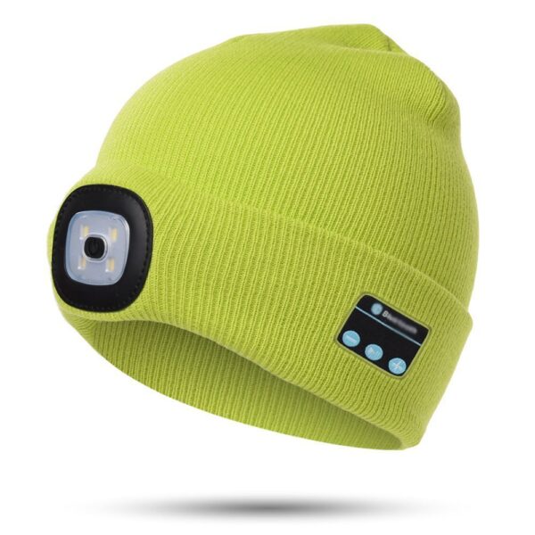 LED Light Headphones Beanie Hat - Image 9