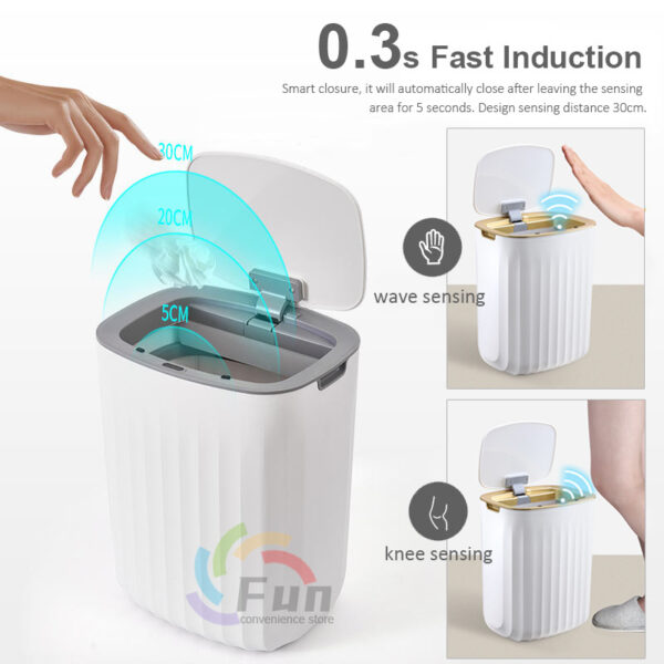 Induction Electric Sensor Dustbin - Image 3