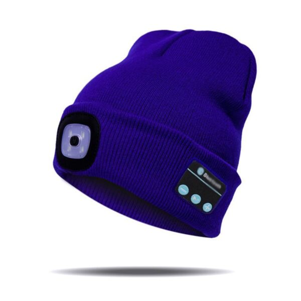 LED Light Headphones Beanie Hat - Image 6