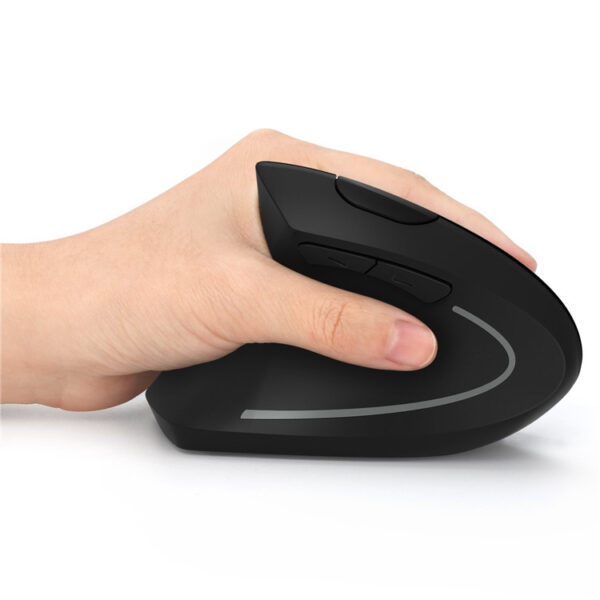 Ergonomic Cordless Vertical Mouse with Pad - Image 7