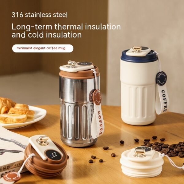 Digital Thermal Stainless Steel Cup - Image 7