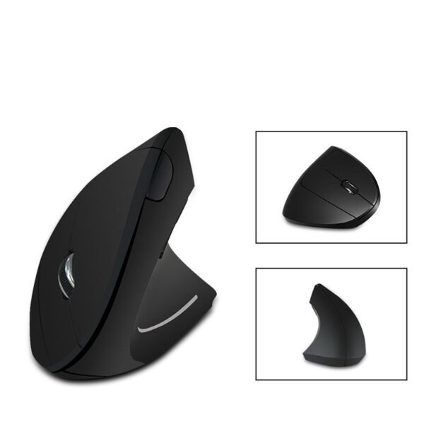 Ergonomic Cordless Vertical Mouse with Pad - Image 5