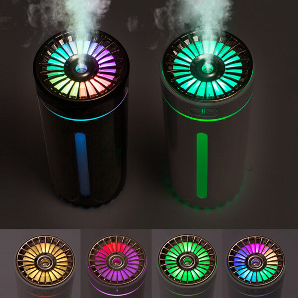 Colourful Lights Ultrasonic Diffuser Air Purifier - Image 10