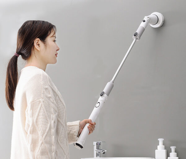 Electric Waterproof  Retractable Handle Cleaning Brush - Image 3