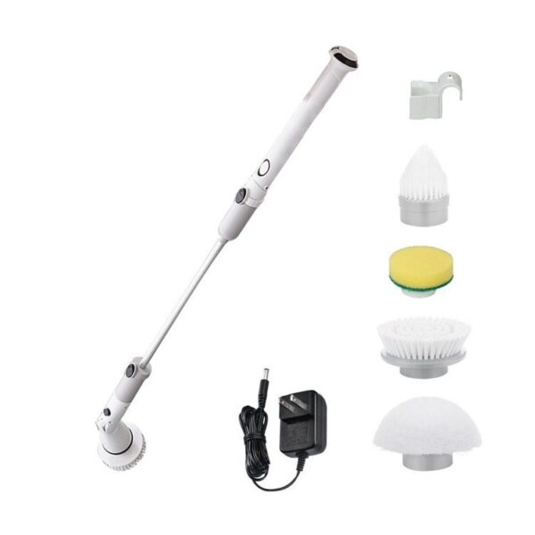 Electric Waterproof  Retractable Handle Cleaning Brush - Image 5