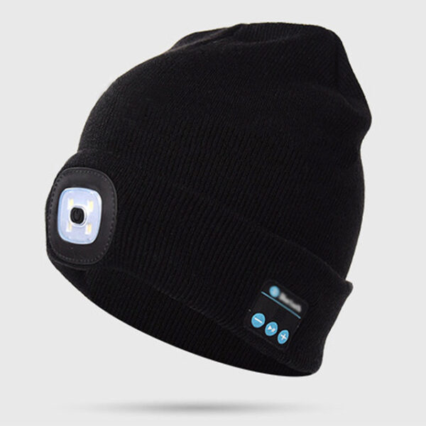 LED Light Headphones Beanie Hat - Image 7