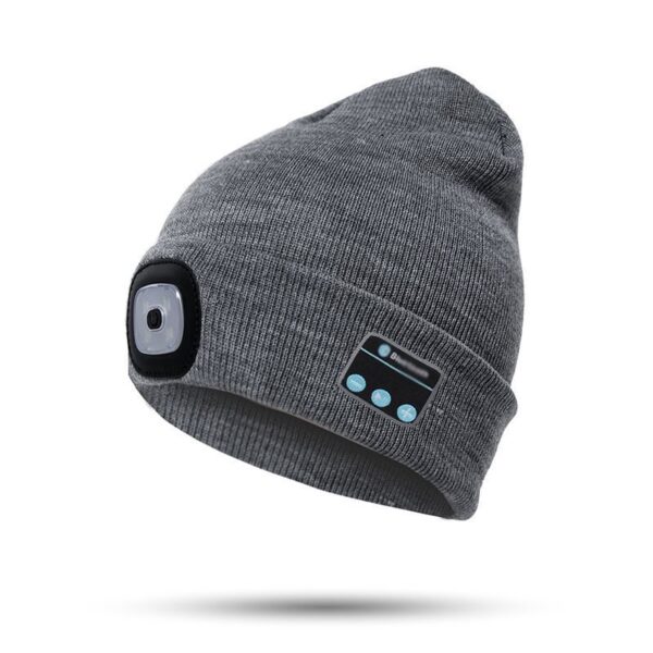 LED Light Headphones Beanie Hat - Image 8