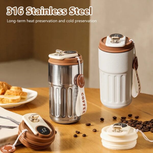 Digital Thermal Stainless Steel Cup - Image 2