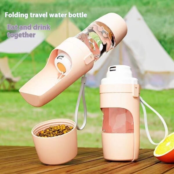 2in1 Pet Water and Food Dispenser Bottle - Image 2