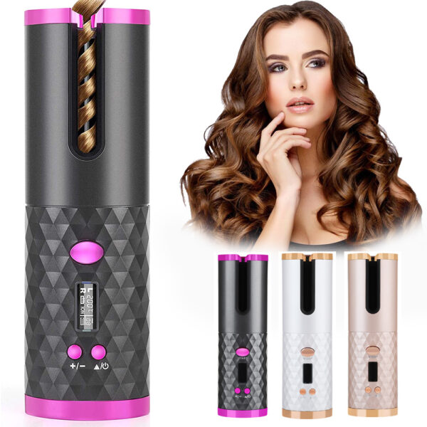 Rechargeable Cordless Hair Curler - Image 2