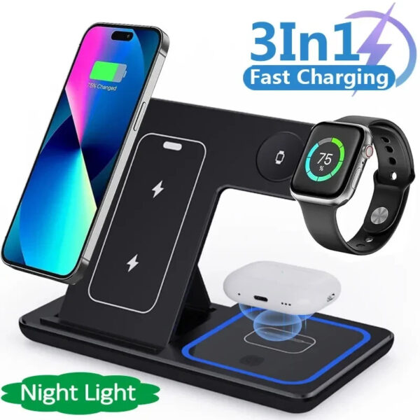 LED Multi-device Charging Station